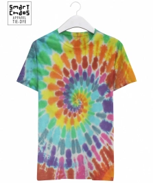 Футболка Tie-Dye Спираль Арт 144