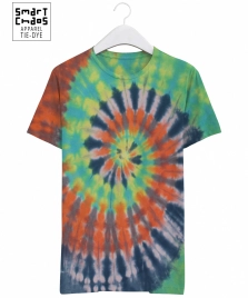 Футболка Tie-Dye Спираль Арт 145