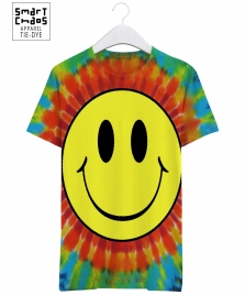 Футболка Tie-Dye Смайлик Арт 172