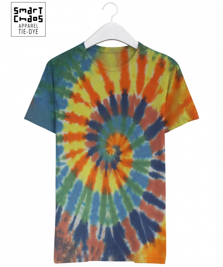 Футболка Tie-Dye Спираль Арт 110 фото 1