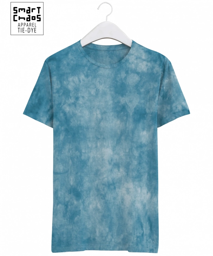 Футболка Tie-Dye Синяя Teal Blue фото 1