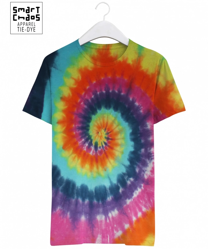 Футболка Tie-Dye Спираль Арт 116 фото 1