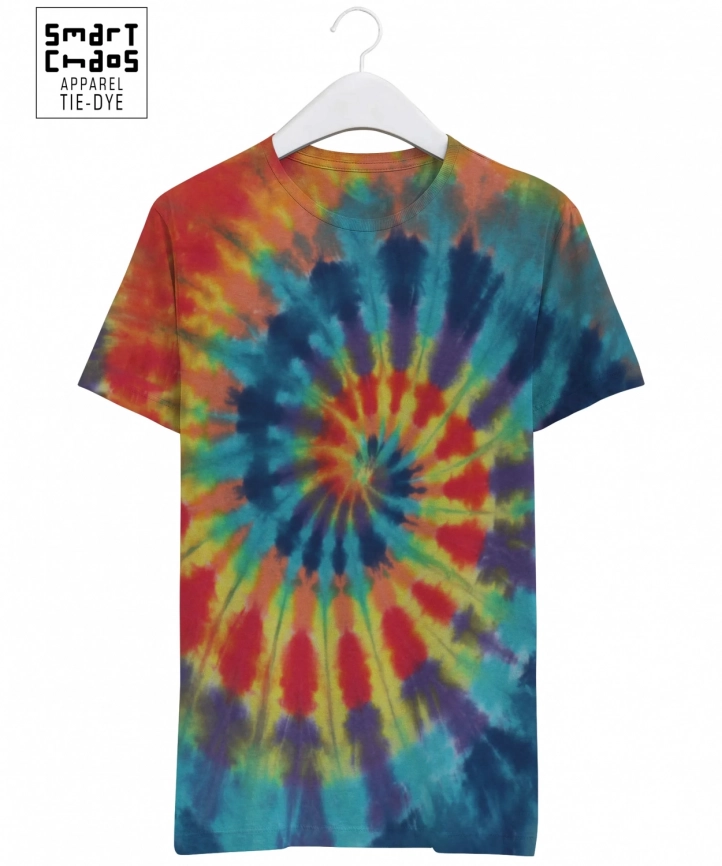 Футболка Tie-Dye Спираль Арт 124 фото 1