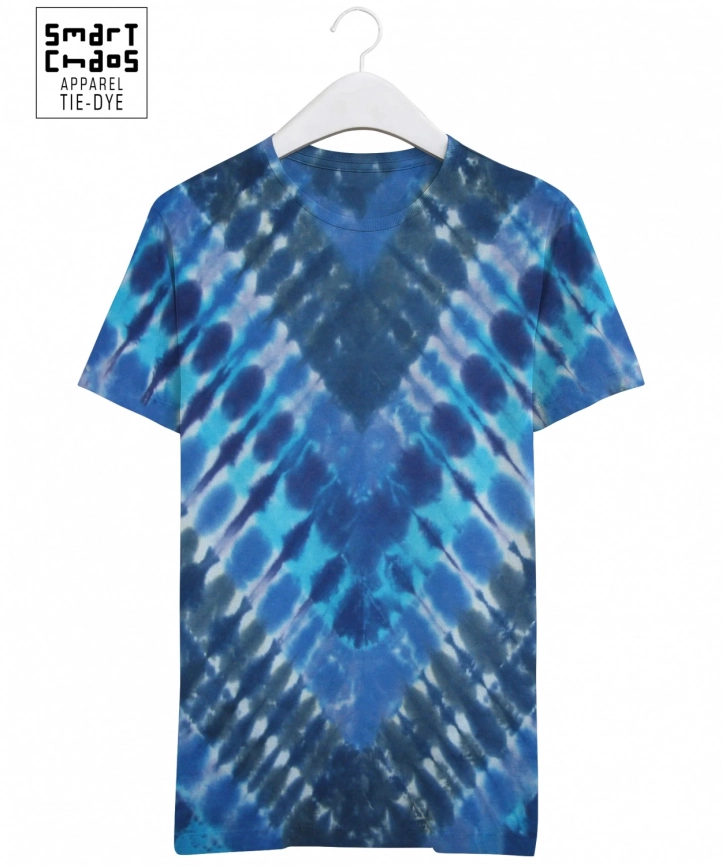 Футболка Tie-Dye V-Дизайн Арт 163 фото 1
