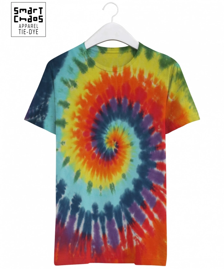 Футболка Tie-Dye Спираль Арт 122 фото 1